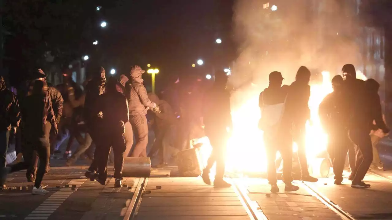 Leipzig: Auch in der Nacht Krawalle