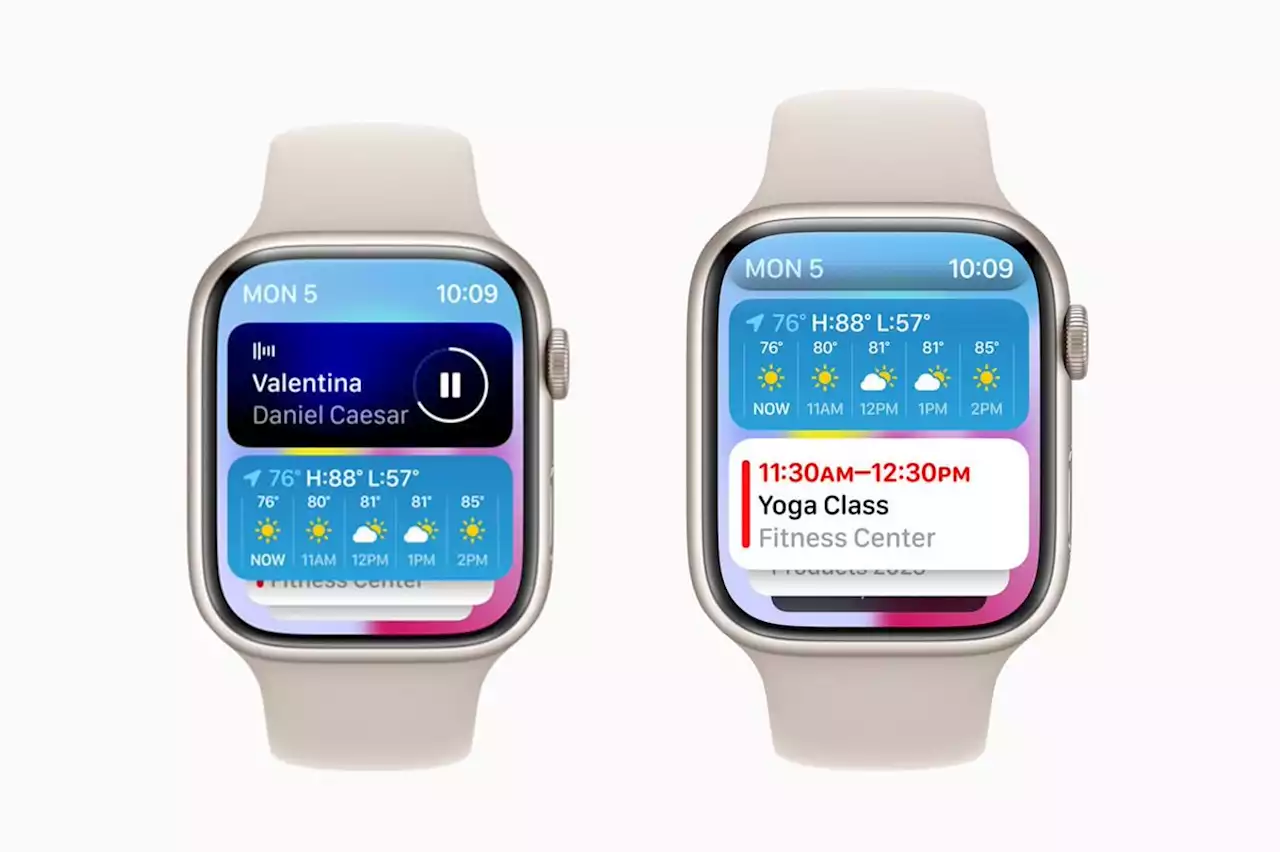 Voici watchOS 10, la mise à jour qui veut révolutionner l'Apple Watch