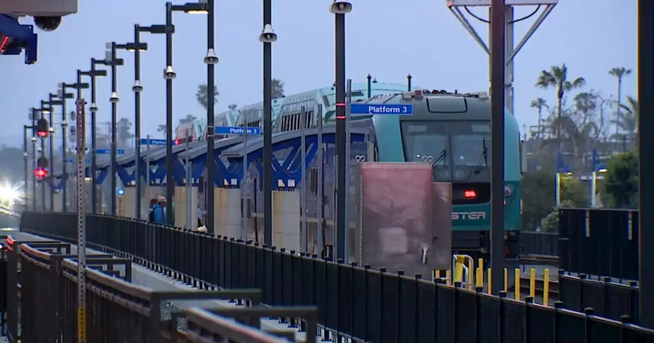 Train service again halted in San Clemente due to landslide