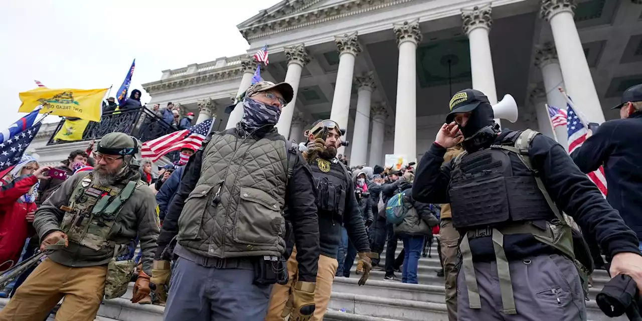 Oath Keepers convicted in Jan. 6 Capitol riot get prison in latest extremist sentencings