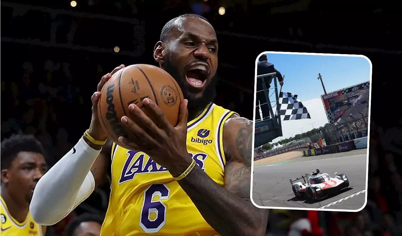 LeBron James dará el banderazo inicial en las 24 horas de Le Mans