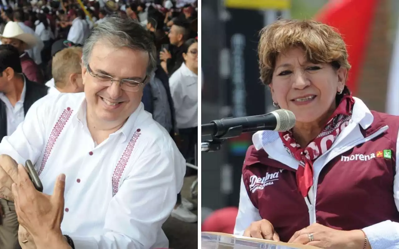 Ebrard felicita a Delfina por victoria en Edomex