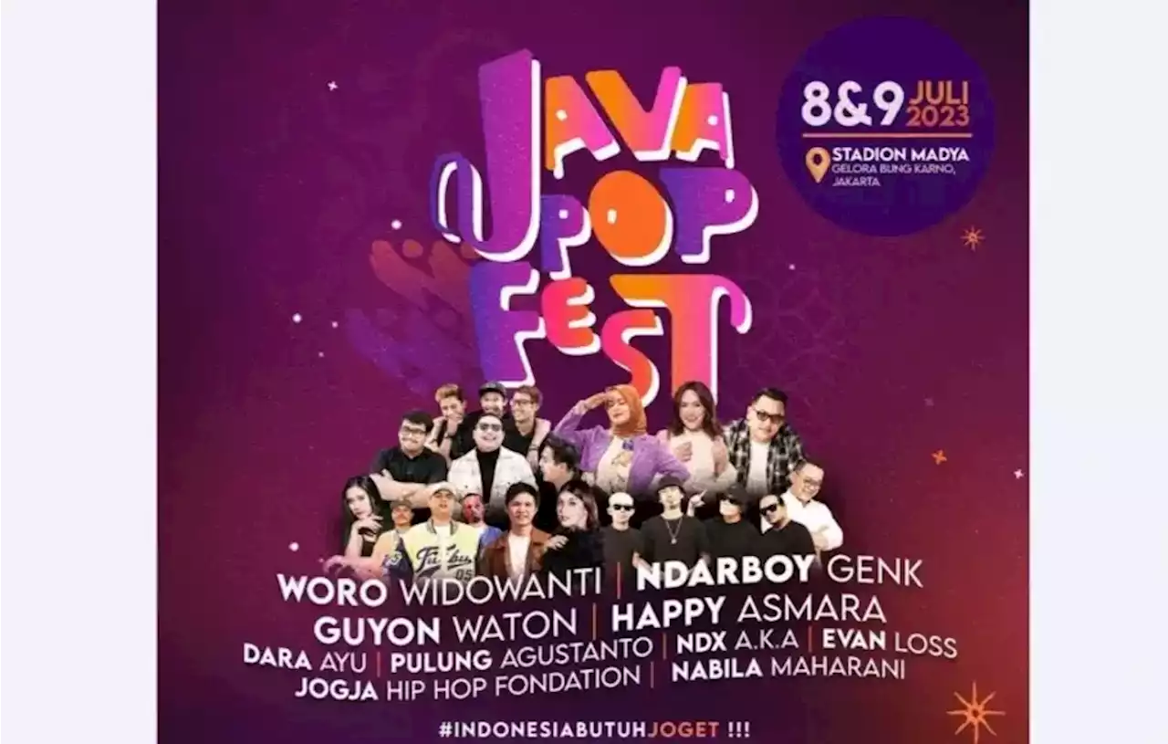 Happy Asmara hingga Ndarboy Siap Pukau Penikmat Musik Jawa di Java Pop Festival