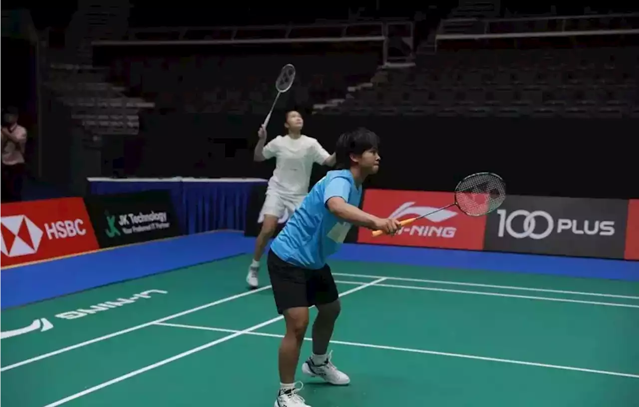 Jelang Singapore Open 2023, Skuad Indonesia Jalani Latihan Perdana