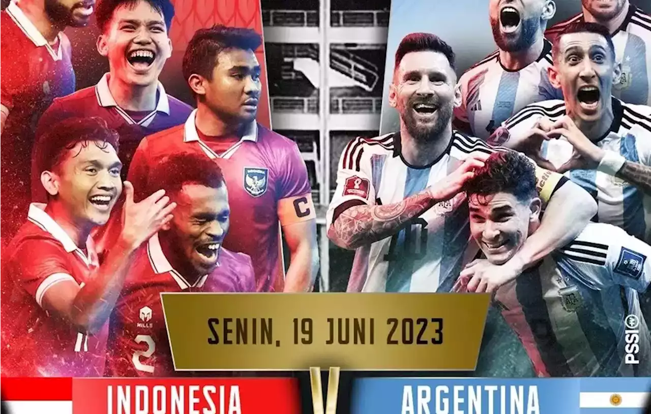 Tiket Indonesia vs Argentina Ludes dalam 10 Menit