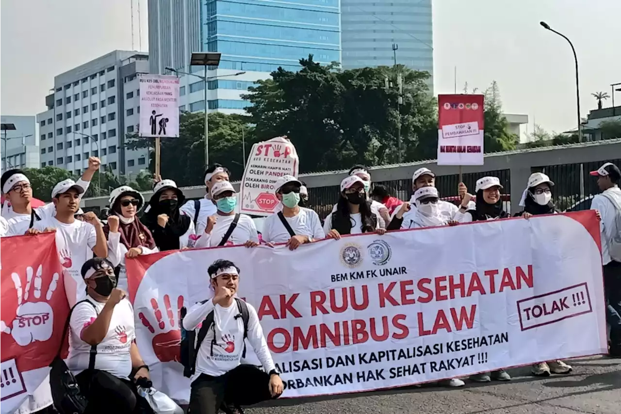 Nakes Demo Minta Pembahasan RUU Kesehatan Disetop, Ini Alasannya