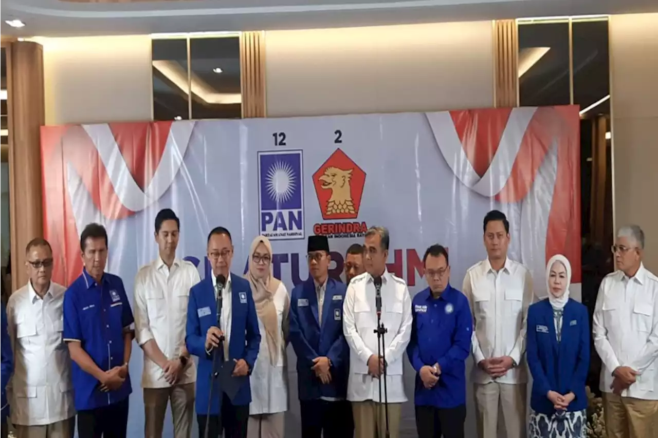 PAN dan Gerindra Buka Peluang Kerja Sama pada Pemilu 2024