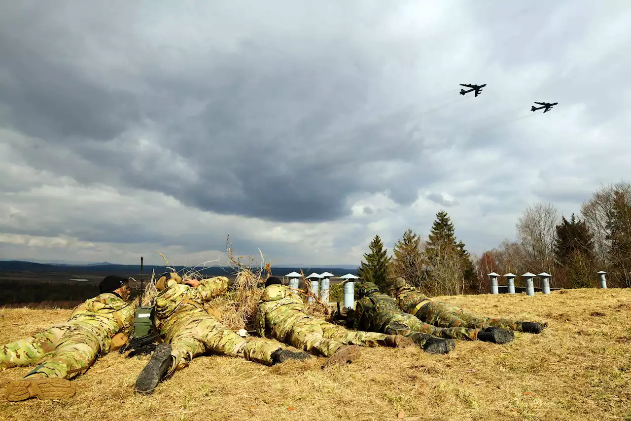 Größte Nato-Luftübung aller Zeiten: Im Tiefflug über Grafenwöhr