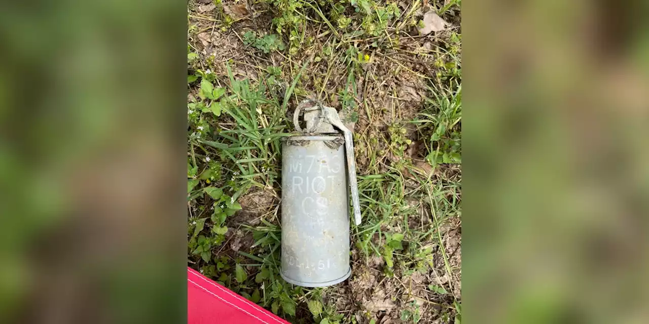 Scuba diver discovers live gas grenade in lake, sheriff’s office says