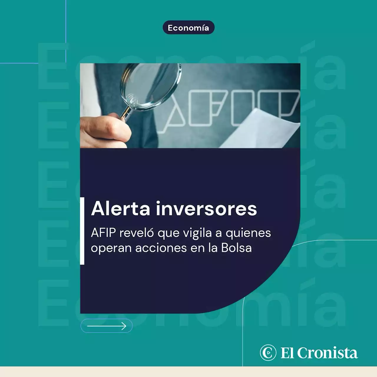 AFIP revel� que vigila a qui�nes operan acciones�en�la�Bolsa