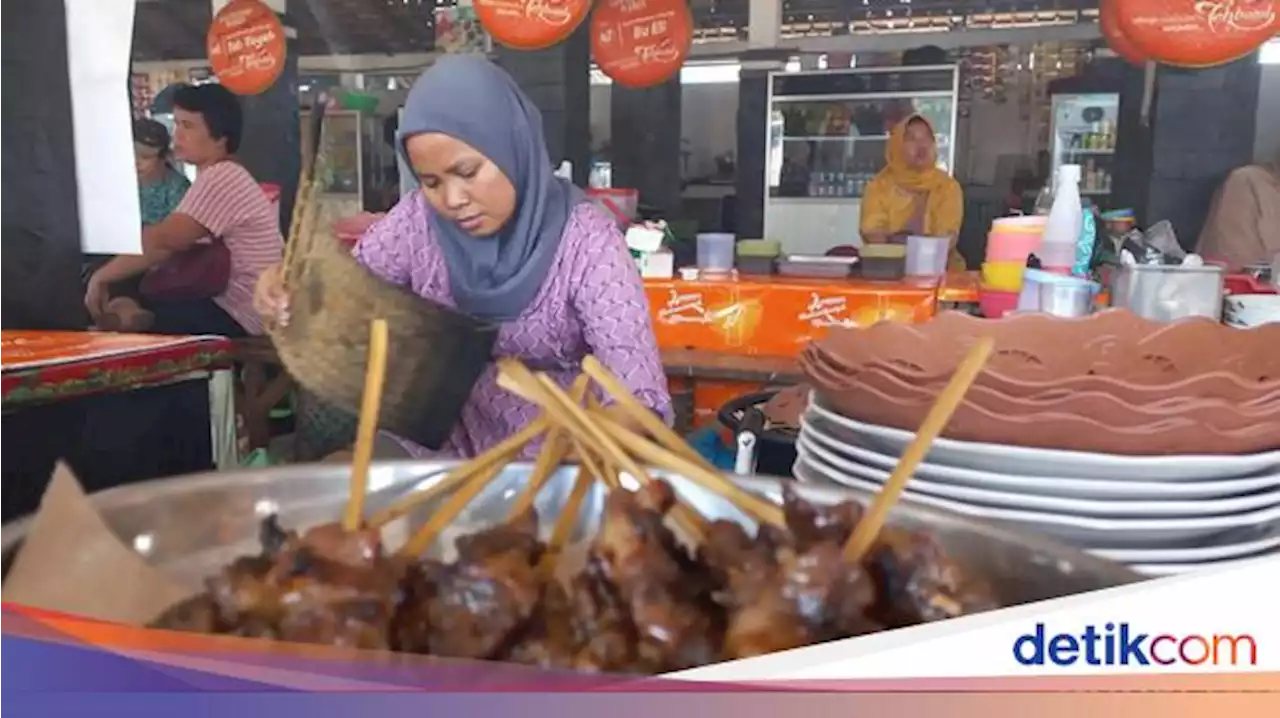 Aturan Gapeka dan Muramnya Penjualan Sate Maranggi di Stasiun KA