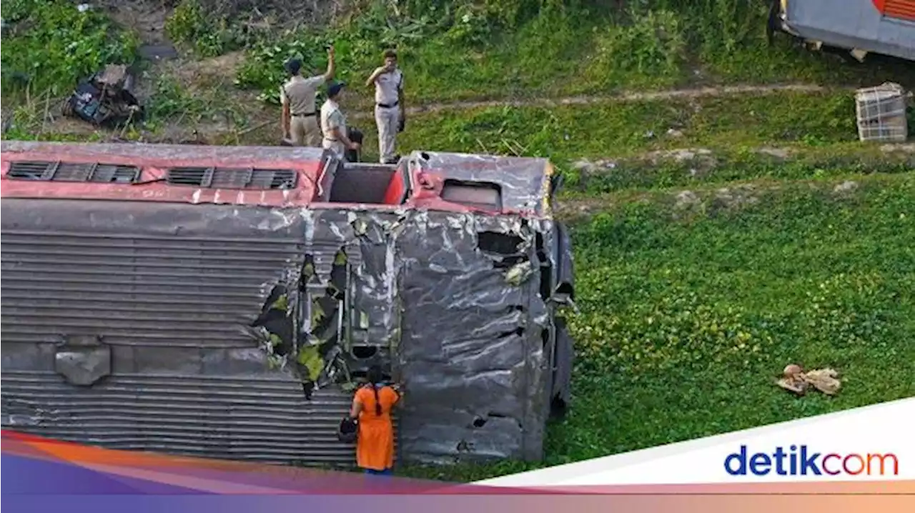 Geger Tabrakan Maut, Kenapa Kereta di India Sering Keluar Jalur?