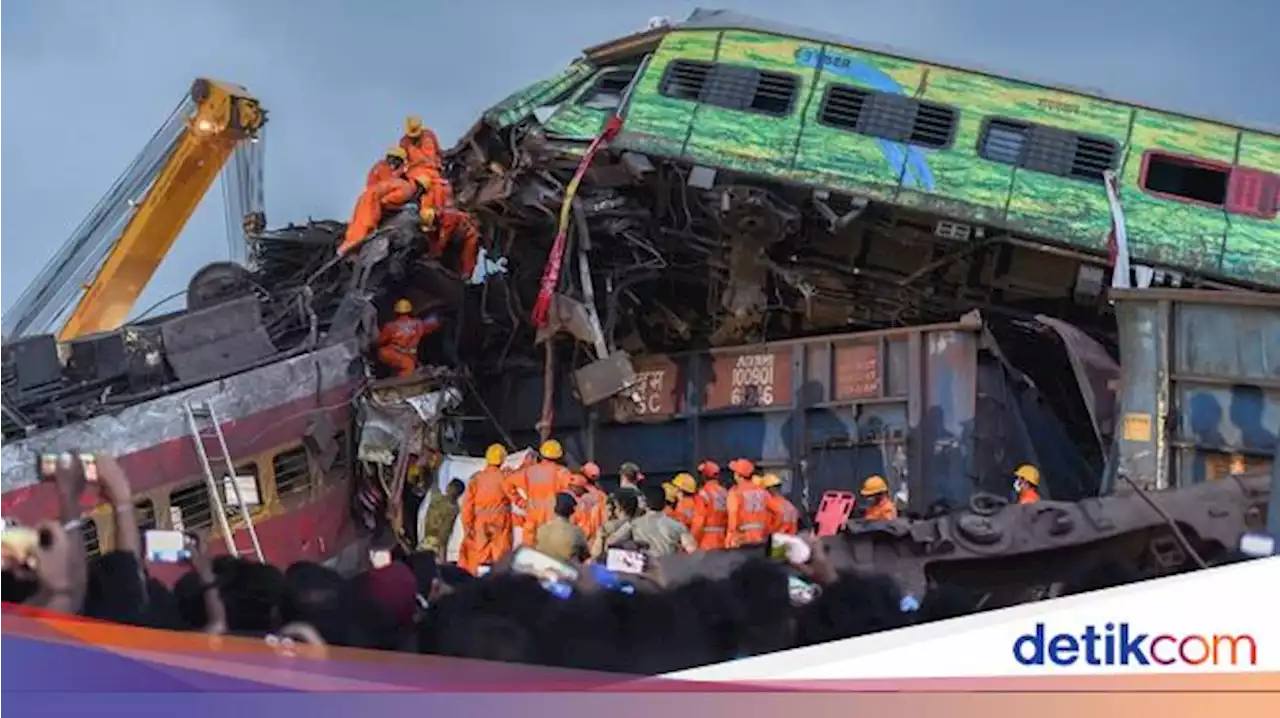 Pencarian Disetop, India Ungkap Sebab Kecelakaan Kereta di Odhisa