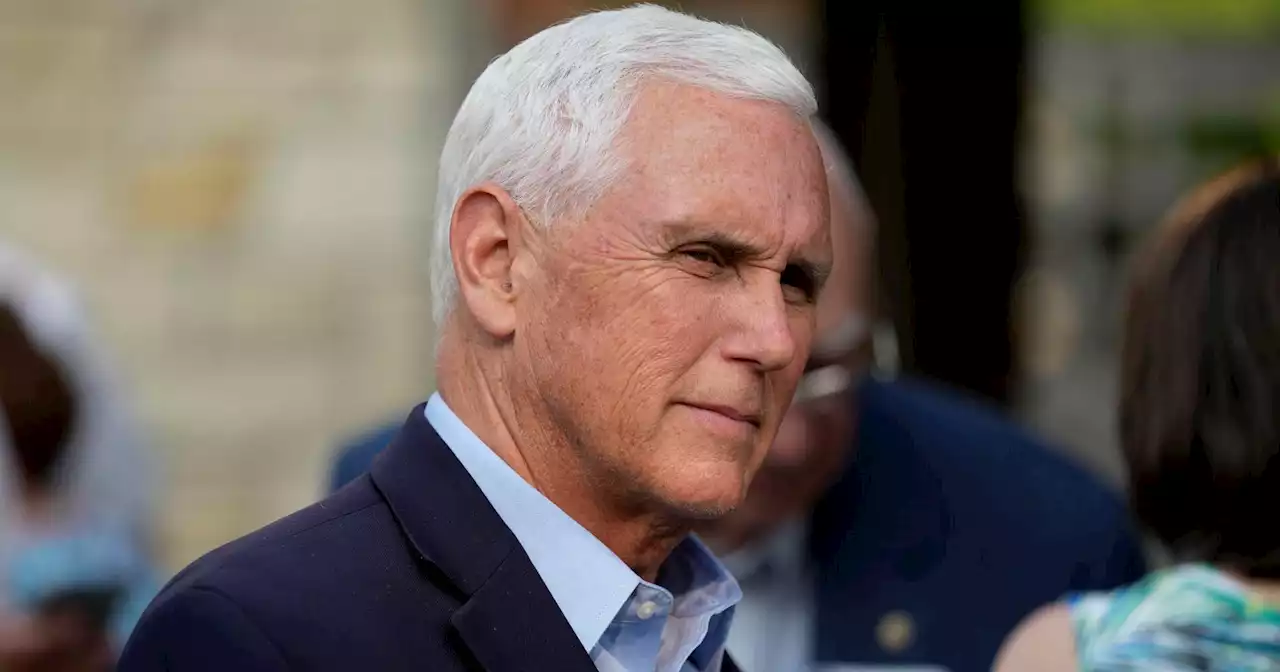 Former Vice President Pence filing paperwork today to launch 2024 presidential bid in challenge to Trump