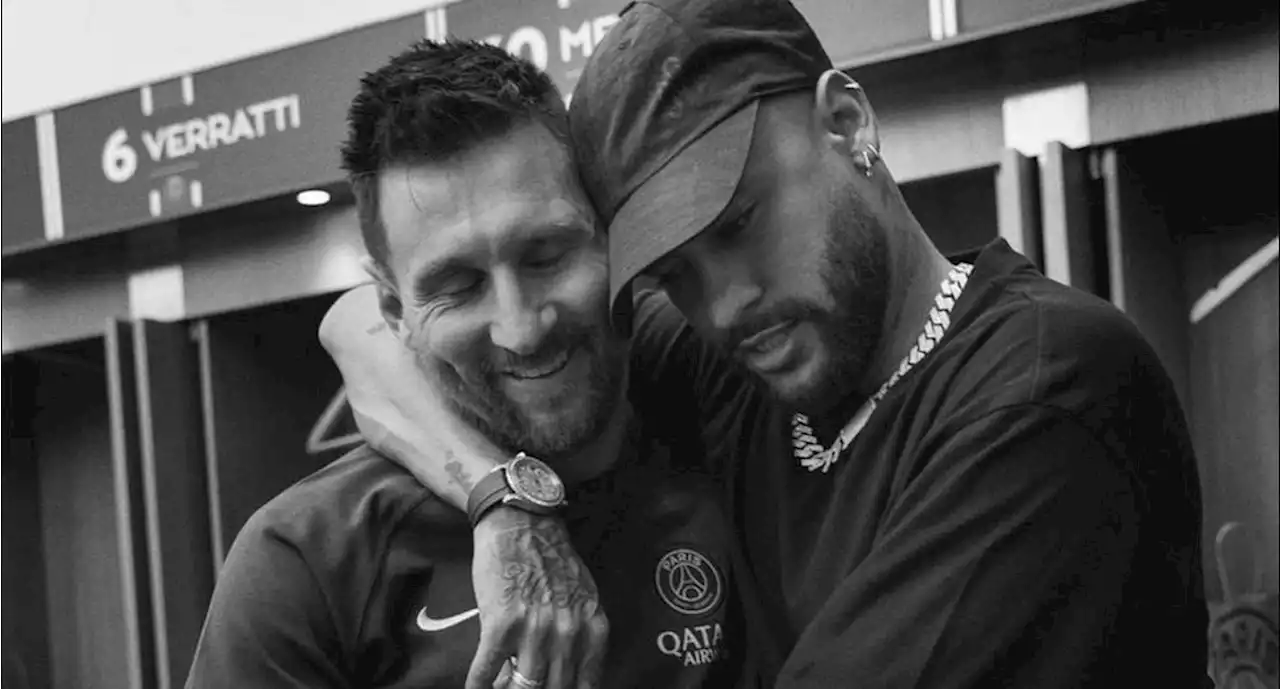 ¡Emotiva despedida! Neymar y sus conmovedoras palabras a Messi luego de su salida del PSG