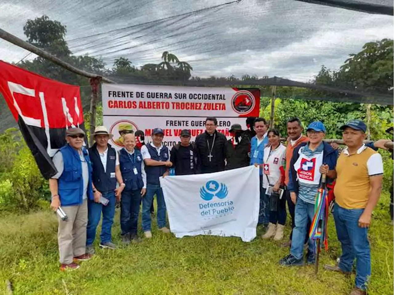 Liberan a patrullero de la Policía que había sido secuestrado por el ELN en Cauca