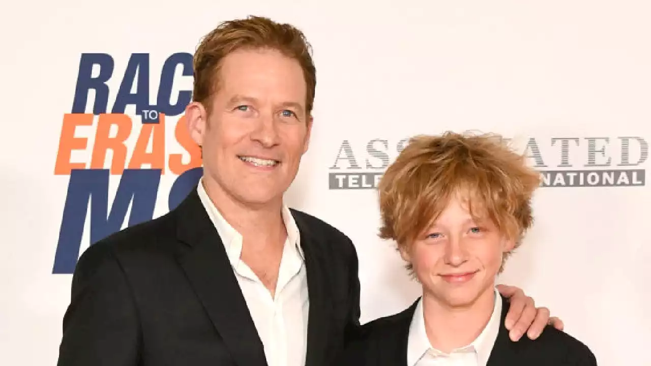 Anne Heche's Son Atlas Poses on Red Carpet With Dad James Tupper