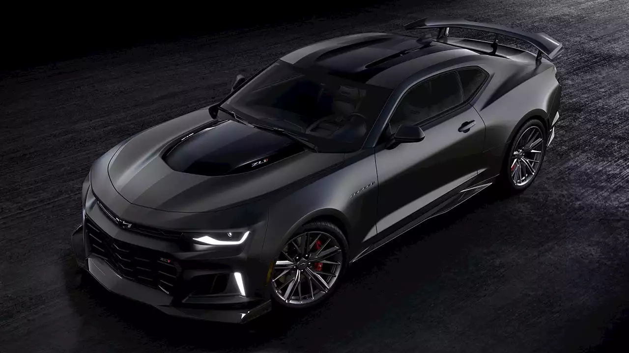 Chevrolet Camaro 'Panther' marks the end of the gas-powered sports car