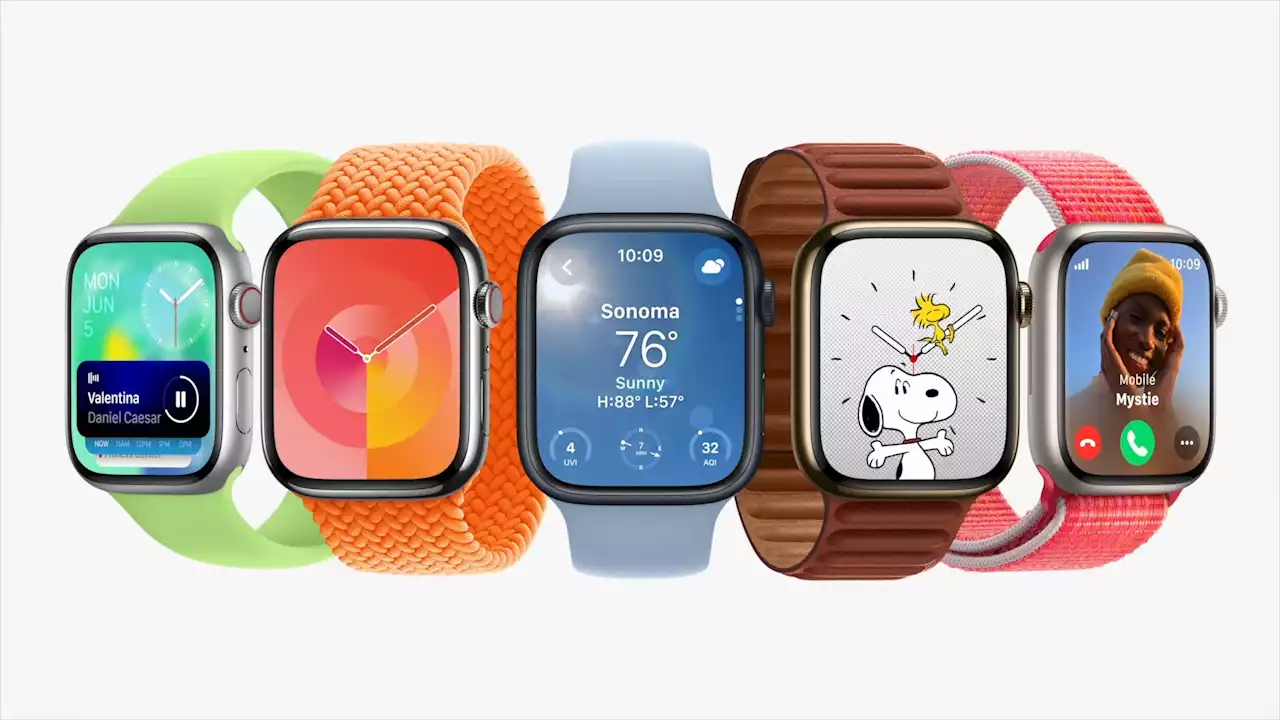 Avec watchOS 10, Apple rend ses montres connectées plus intelligentes et sportives