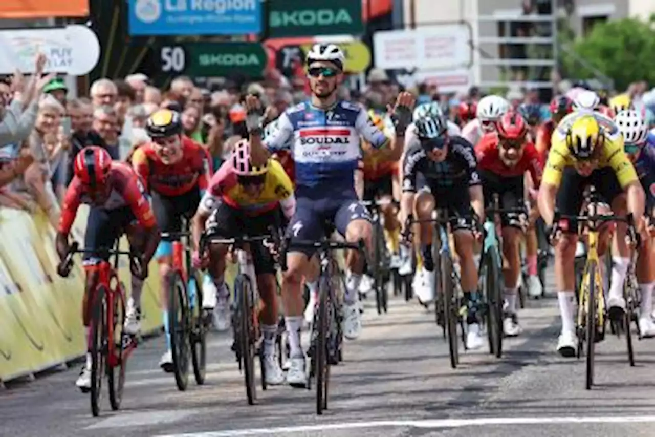 Criterium Dauphiné: Alaphilippe logró el triunfo en la segunda etapa