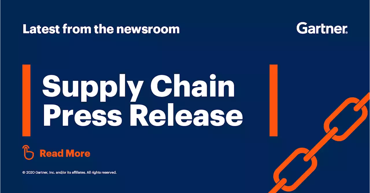 Gartner Says Supply Chain Productivity Declines Cannot be Solved by Technology Alone