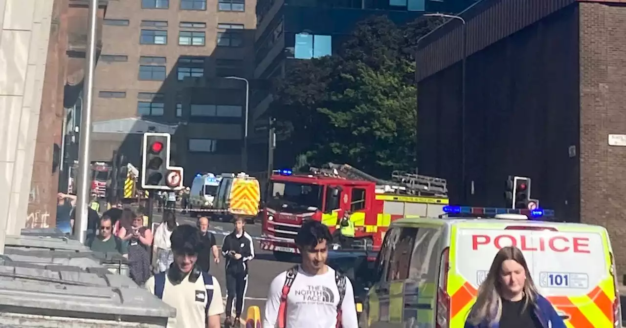 'Explosion' in Glasgow city centre building as area shut down