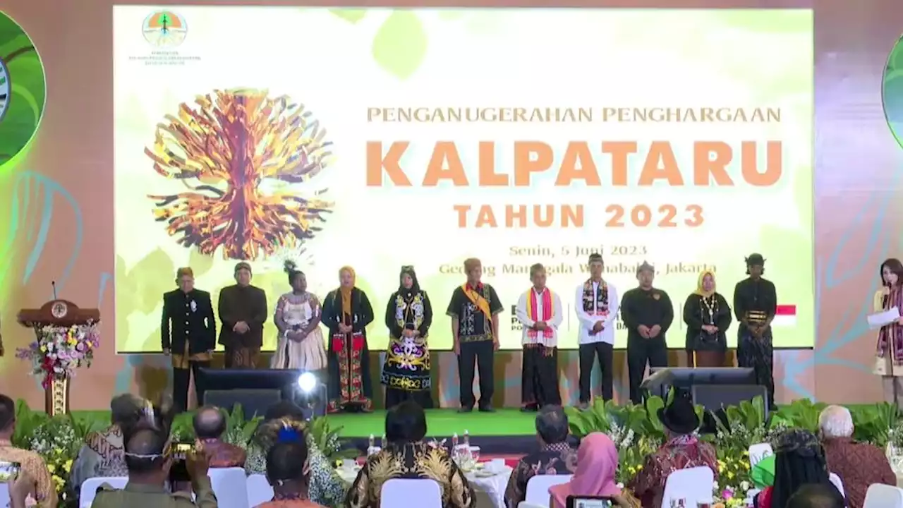 Sepuluh Individu dan Kelompok Pejuang Lingkungan Dianugerahi Kalpataru