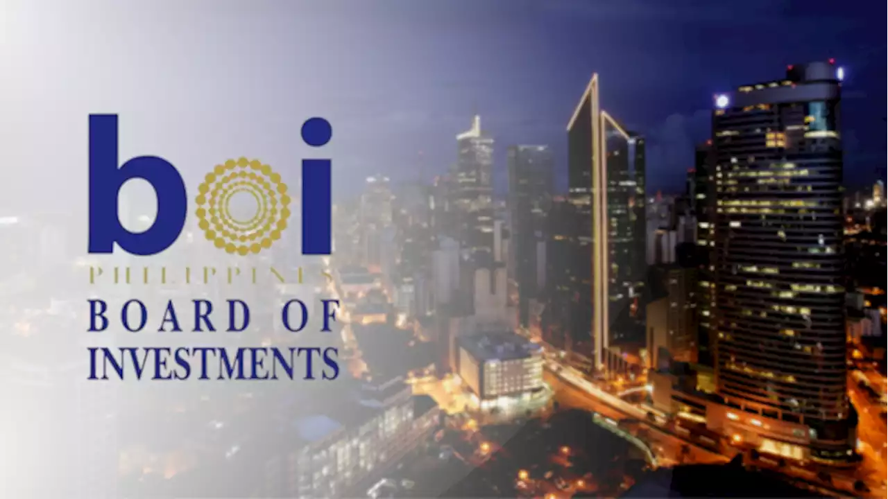 BOI-approved investments as of May doubled to P 532.2B