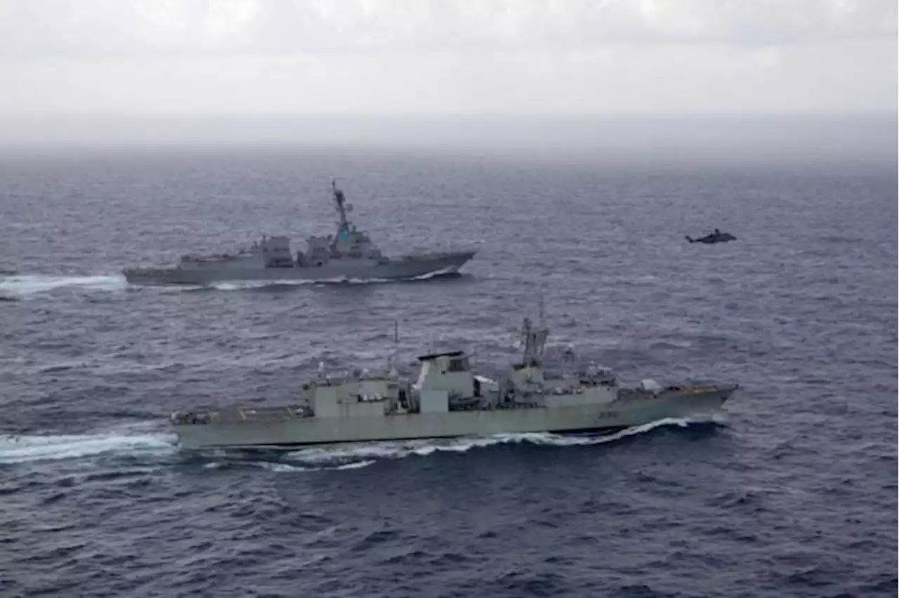 Chinese warship passed in ‘unsafe manner’ near US destroyer in Taiwan Strait, military officials say