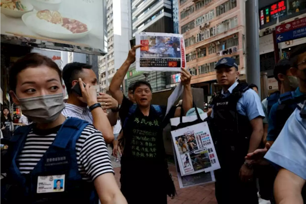 Police arrest 23 people in Hong Kong on Tiananmen crackdown anniversary