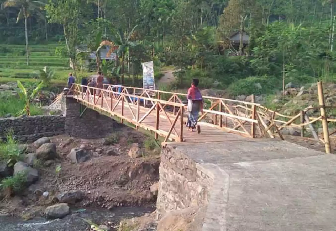 Dua Jembatan yang Rusak Akibat Banjir Sudah Tuntas Dibenahi