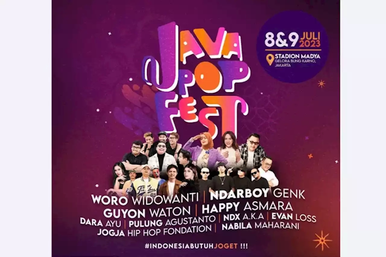 Ndarboy Genk hingga Happy Asmara Meriahkan Java Pop Festival 8-9 Juli di GBK - Jawa Pos