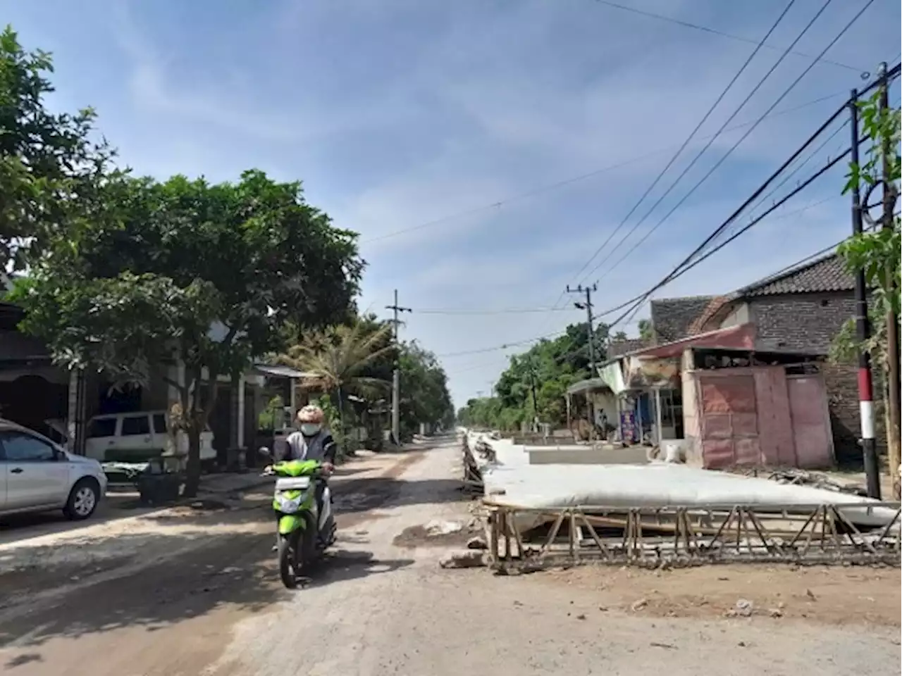 Pipa PDAM di Desa Manyaran Jebol, Warga Bingung