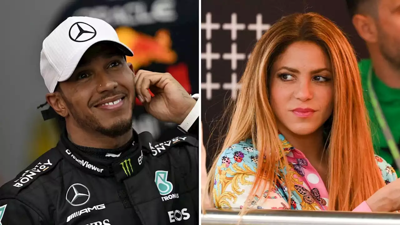 Vroom Vroom: Are Shakira and Lewis Hamilton Off to the Races?