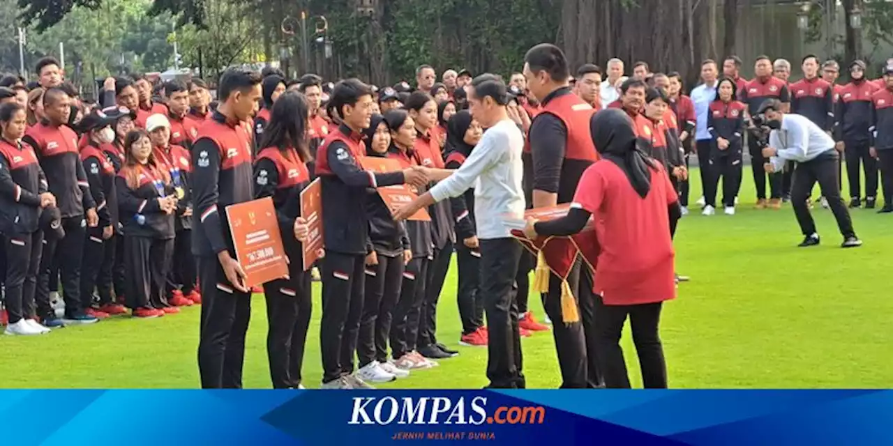 Jokowi Serahkan Bonus Atlet dan Pelatih Peraih Medali SEA Games 2023, Total Rp 289 Miliar