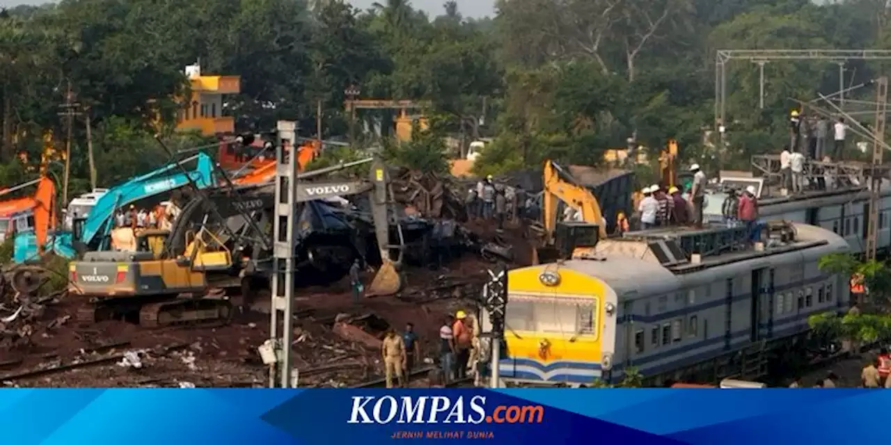 Kecelakaan Kereta India Tewaskan 288 Orang, Seberapa Aman Naik KA di Sana?