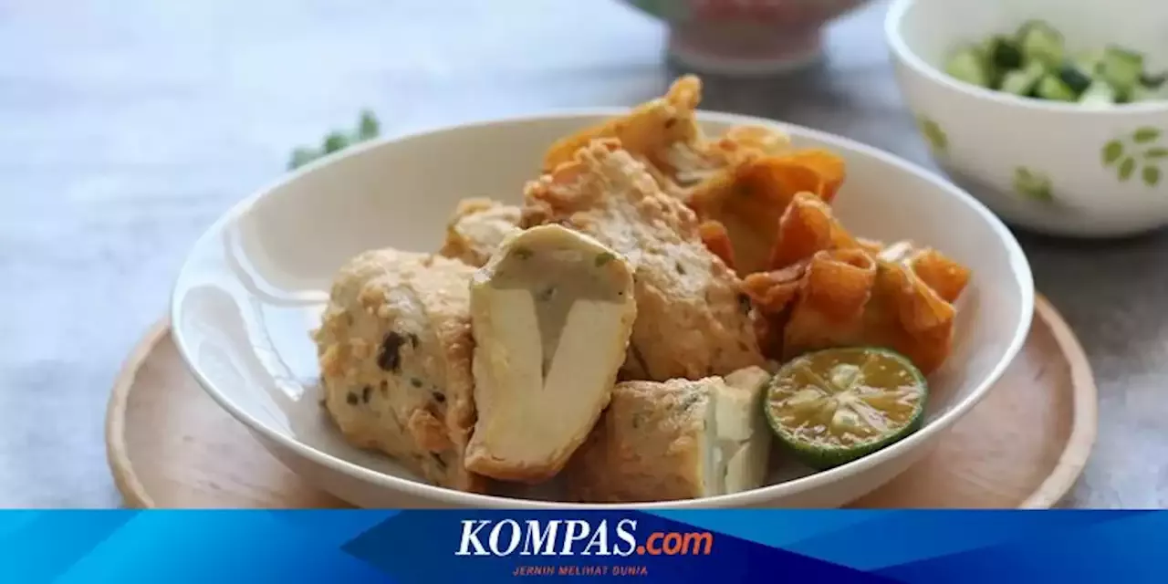 Resep Batagor Tahu Isi Ikan Tenggiri Camilan Dengan Saus Kacang