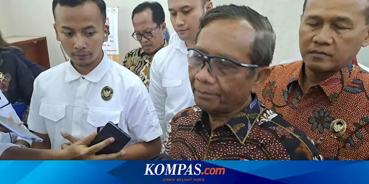 Tolak Jadi Cawapres Anies, Mahfud: Jangan Saya, Nanti Koalisi Perubahan Pecah