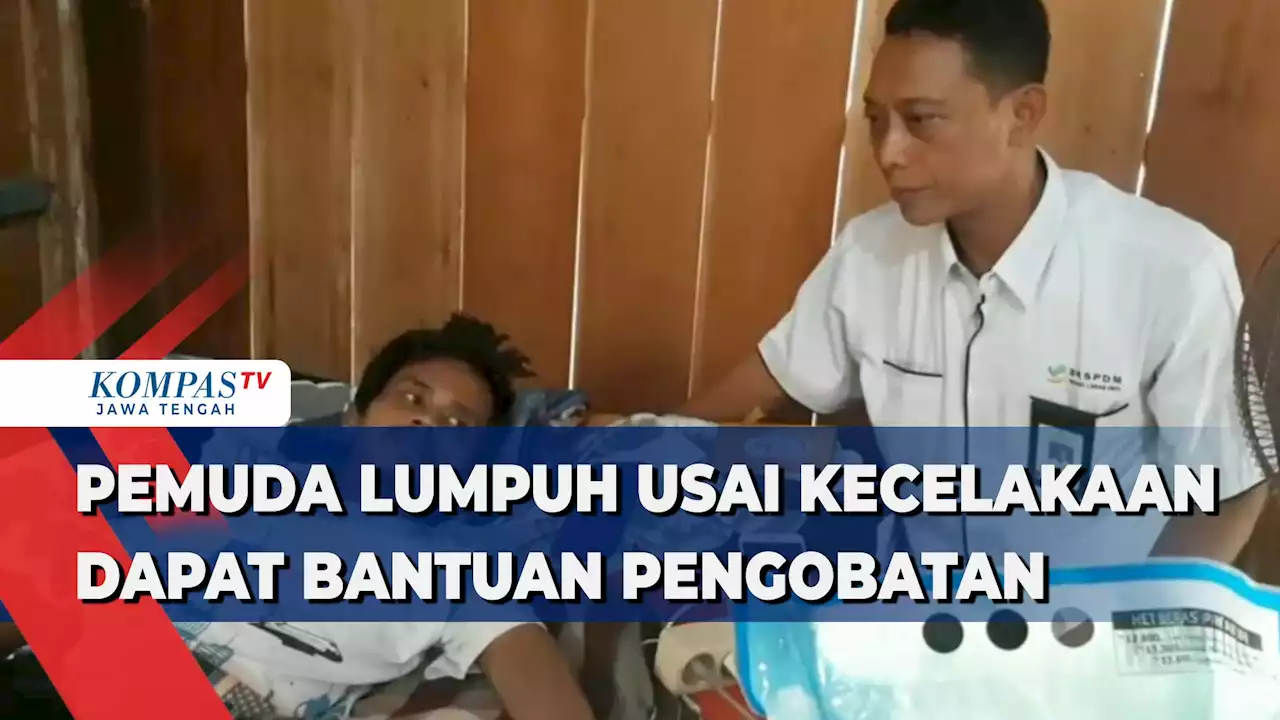 Pemuda Lumpuh Usai Kecelakaan Dapat Bantuan Pengobatan