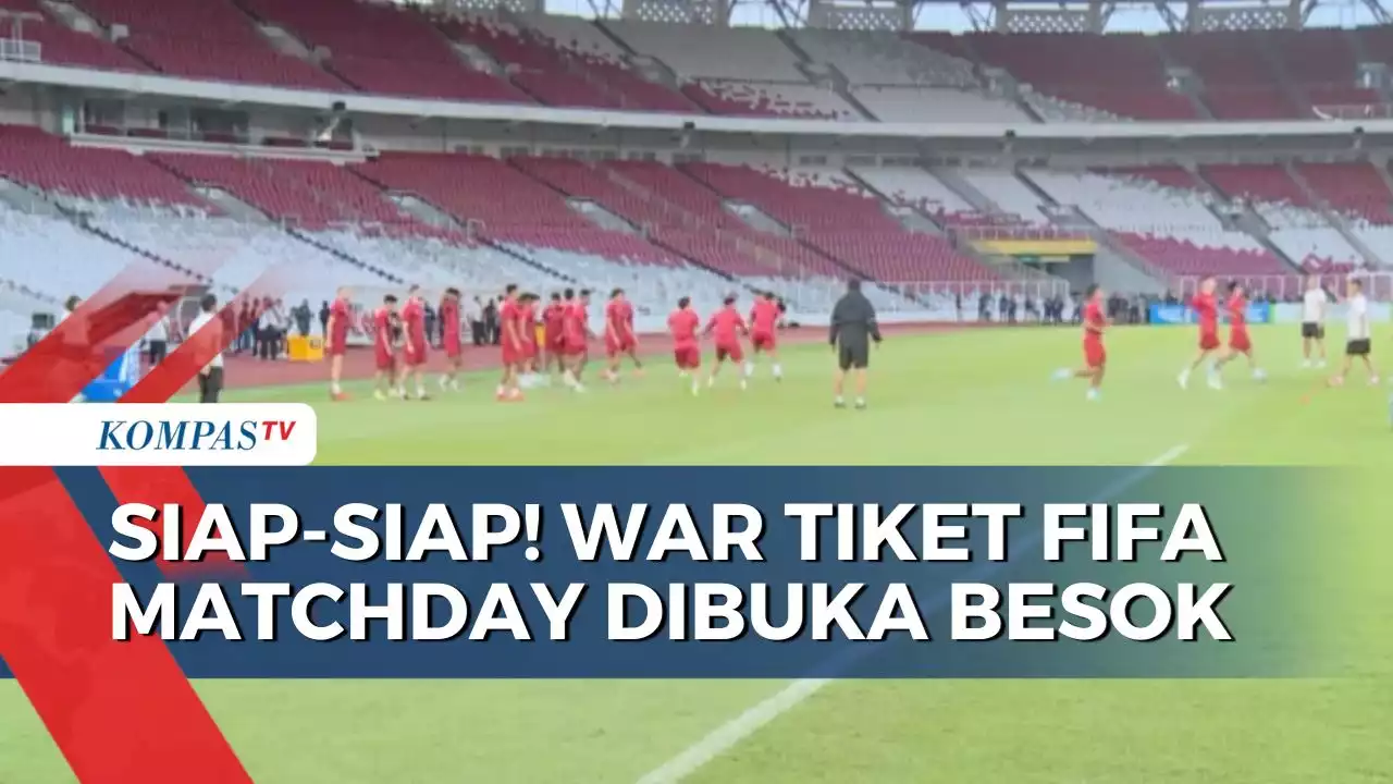 Penjualan 60 Ribu Tiket Indonesia Vs Argentina Akan Dibuka Senin 5 Juni