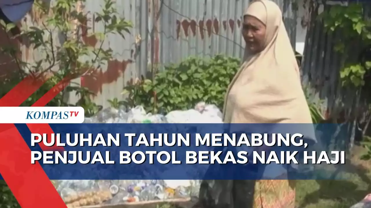 Puluhan Tahun Menabung, Penjual Botol Bekas di Bengkulu Akhirnya Naik Haji!