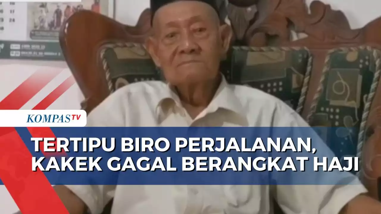 Tertipu Biro Perjalanan, Kakek Usia 102 Tahun Gagal Berangkat Haji