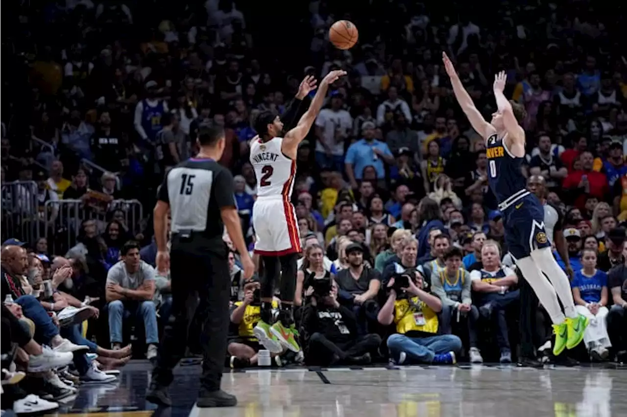 Series tied: Heat roar back in the 4th quarter, beat Nuggets 111-108 in Game 2 of NBA Finals