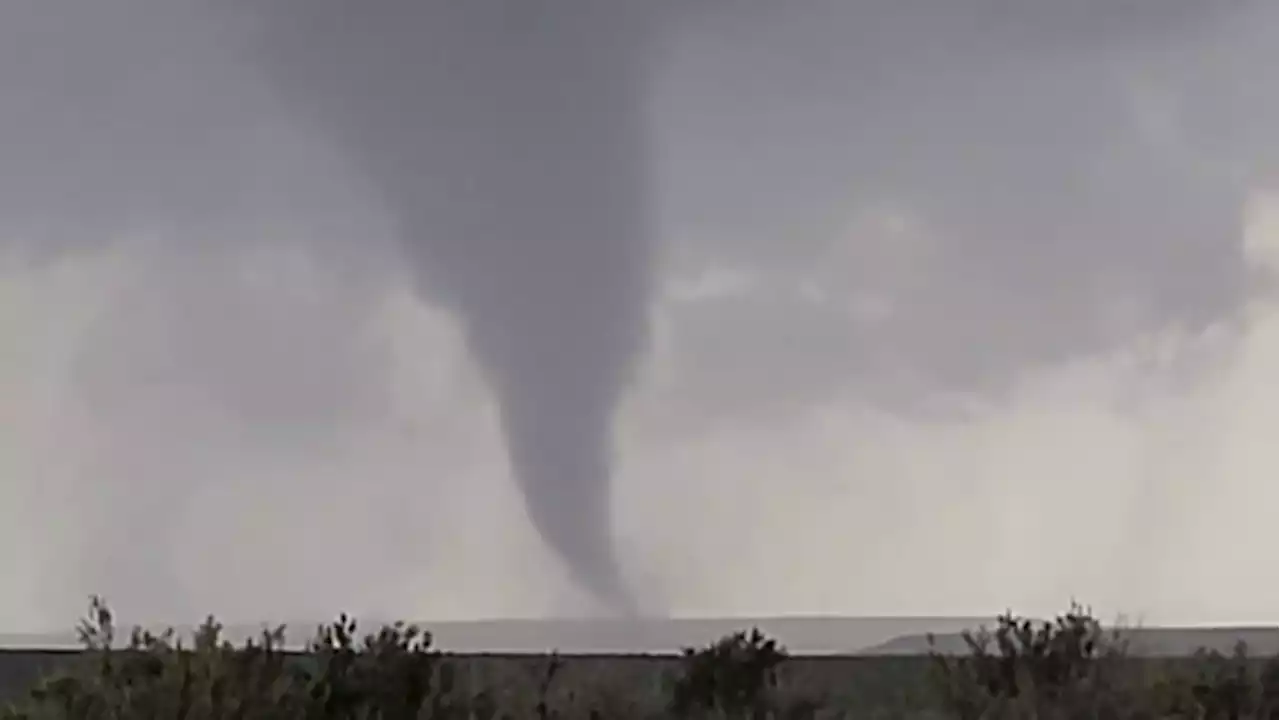 West Texas tornado caught on camera