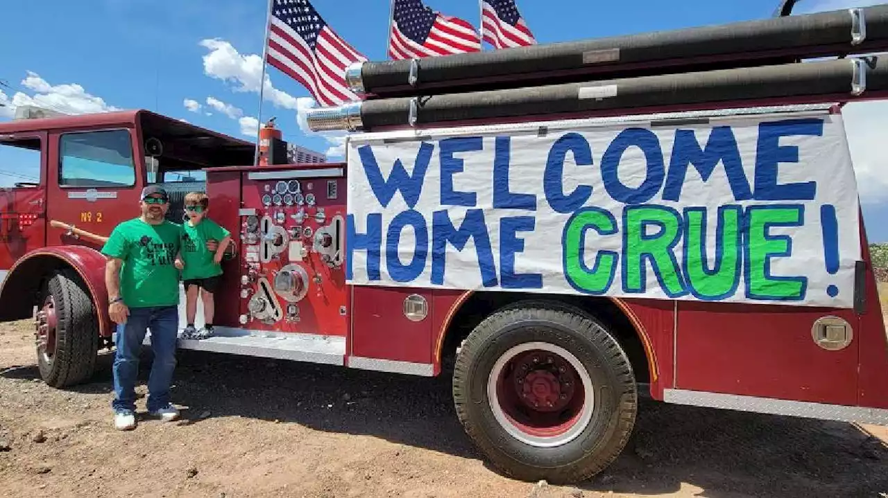 'Thankful': Southern Utah celebrates as boy hit by car arrives home after long hospital stay