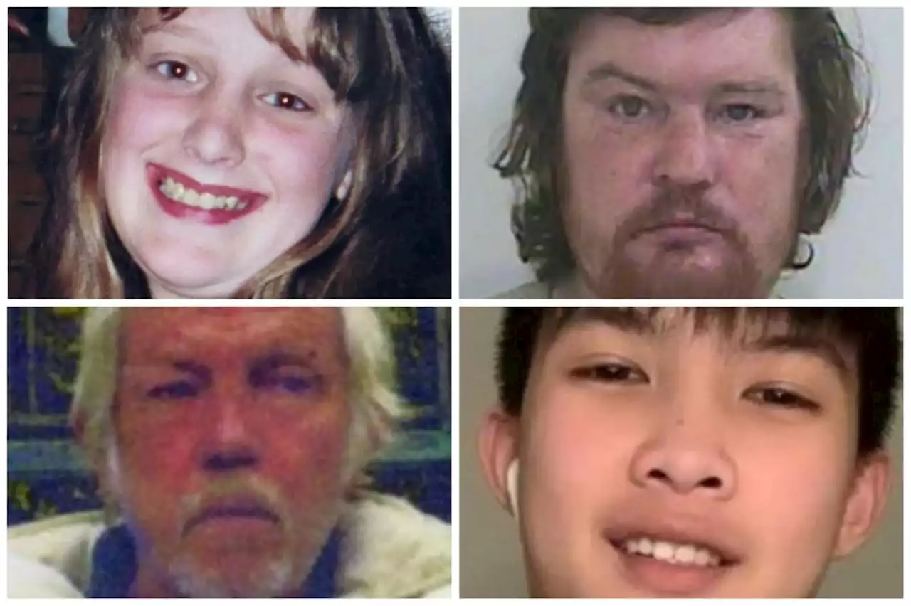 The faces of 11 missing people who vanished from Preston, Blackpool and across Lancashire