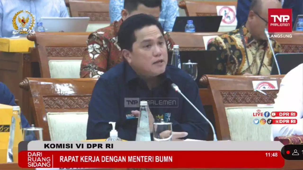 Erick Thohir Ajukan PMN Rp 57,9 Triliun di 2024,Terbesar Hutama Karya dan PLN