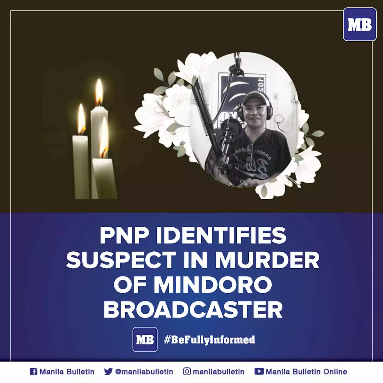 PNP identifies suspect in murder of Mindoro broadcaster; charges readied