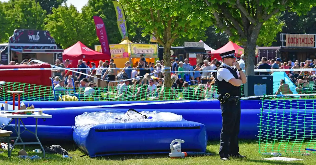 Dad recalls frenzied attempt to 'catch' boy swept into air in zorb ball