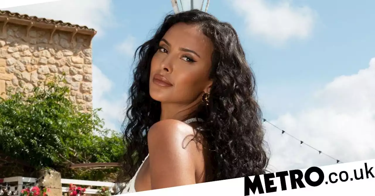 Maya Jama sizzles in white cut-out dress for Love Island 2023 summer launch